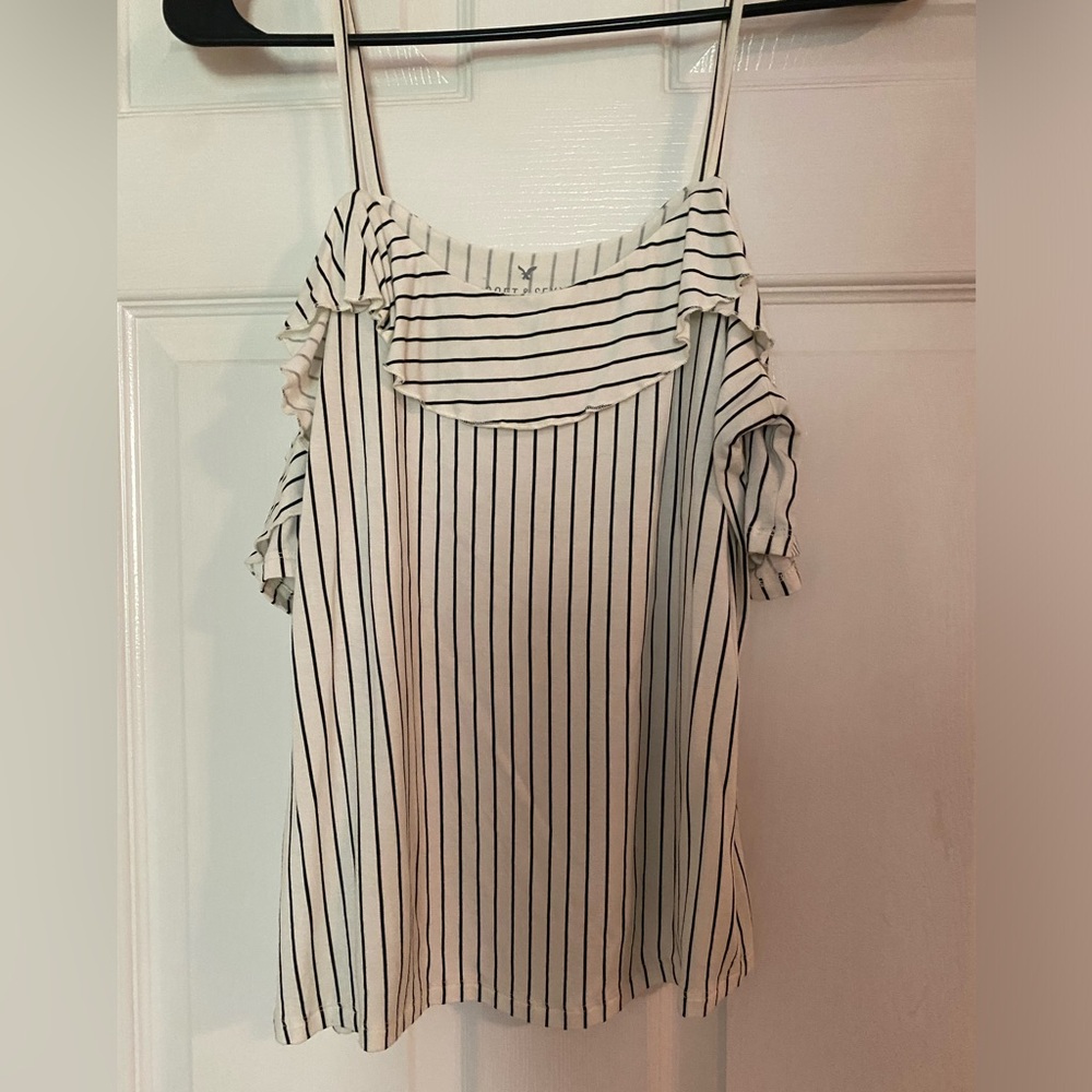 AE off shoulder soft & sexy tee